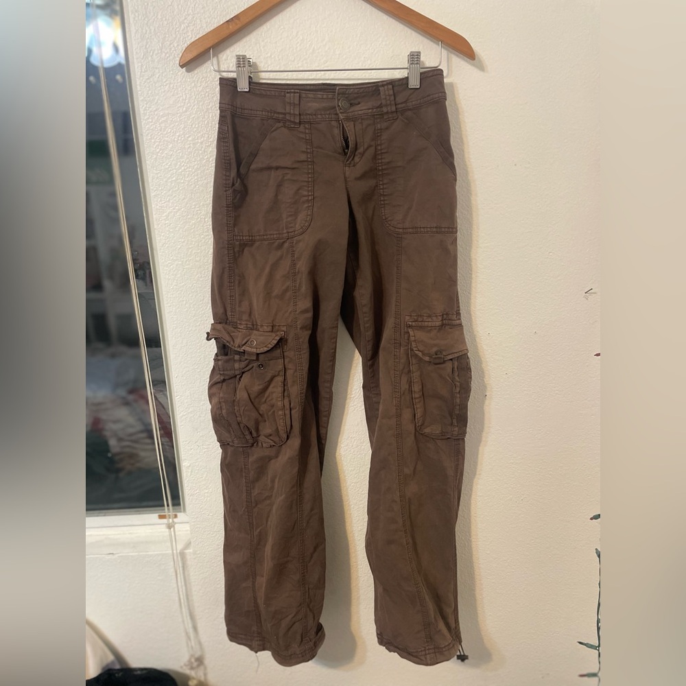 Brown cargo pants